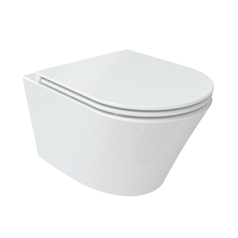 Clement wall-mounted rimless toilet 1 Clement Fali WC rimless