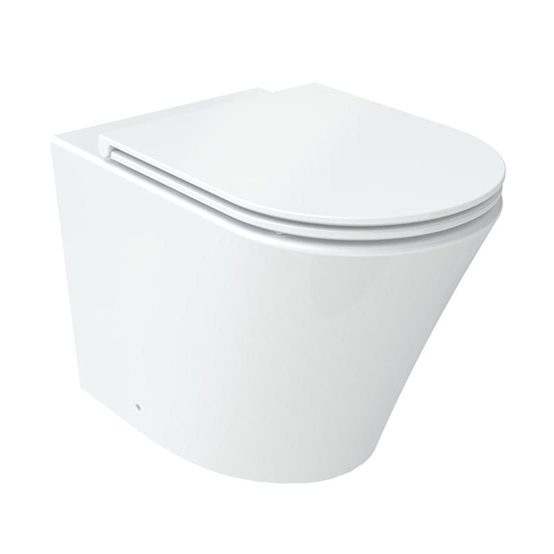 Clement floor-standing rimless toilet 4 Clement allo WC RIMLESS