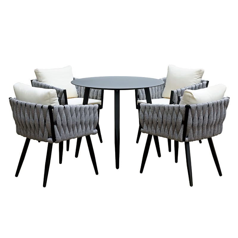 Supreme garden table set for 4 people 7 Supreme 4 szemelyes etkezo 1