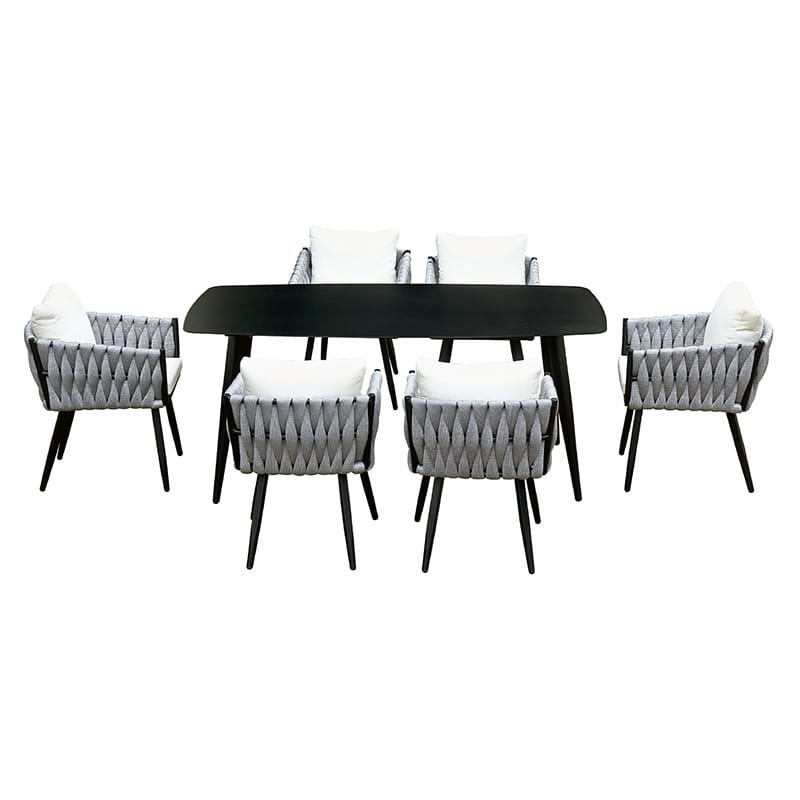 Supreme garden table set for 6 people 6 Supreme 6 szemelyes etkezo