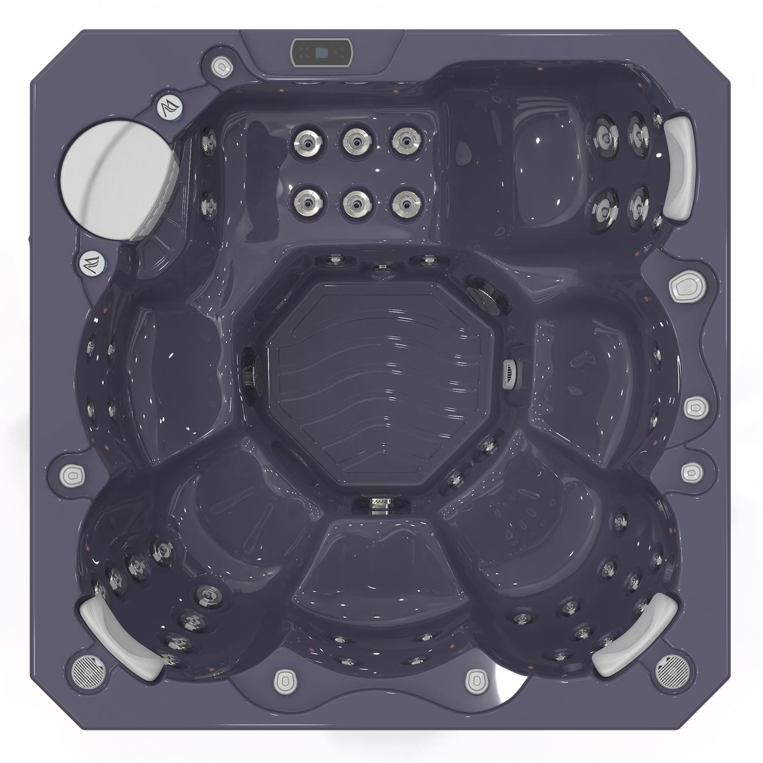 Wellis_Prague_Life_hot_tub_topview_stormgray